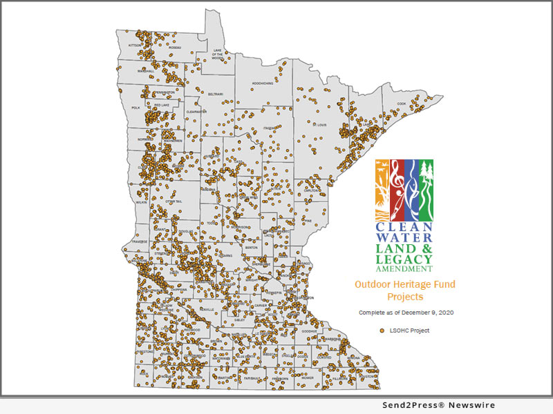 Lessard-Sams Outdoor Heritage Council Map