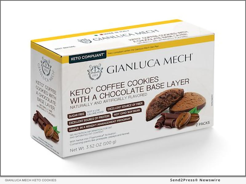 Gianluca Mech Keto Coffee Cookies