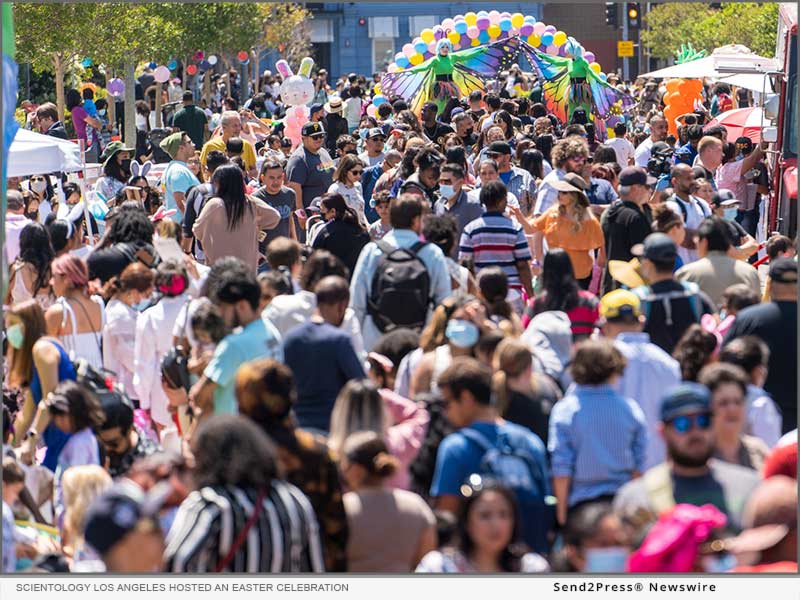 Scientology Los Angeles hosted an Easter celebration