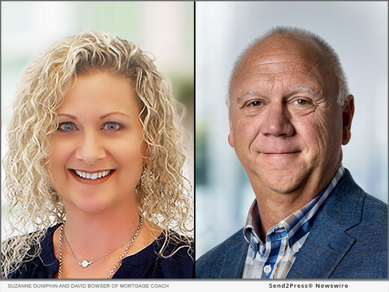 Suzanne Duniphin and David Bowser of Mortgage Coach