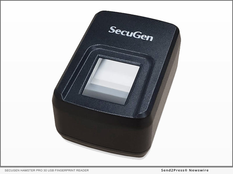 SecuGen Hamster Pro 30 USB fingerprint reader