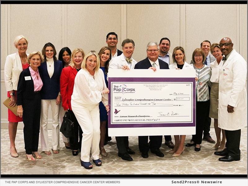 Newswire: The Pap Corps Donates .5 Million to Sylvester Comprehensive Cancer Center