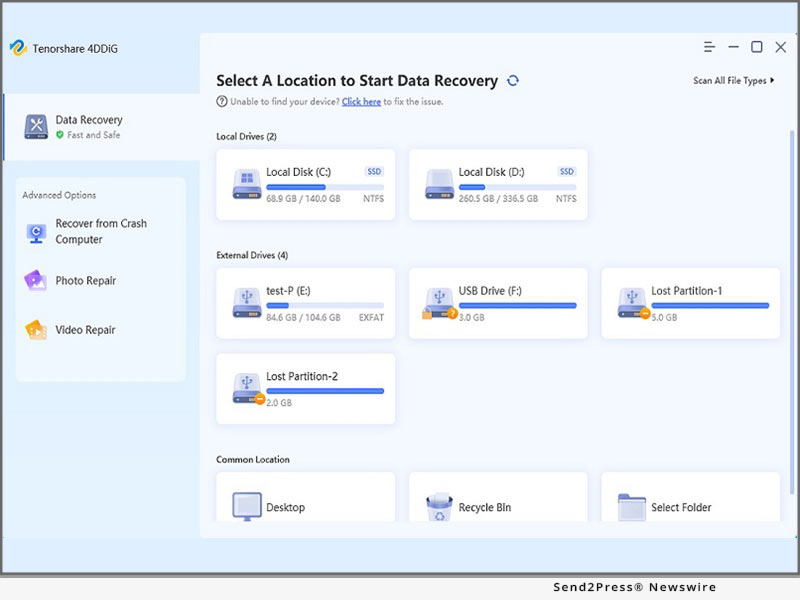 Tenorshare 4DDiG Rolls Out Its Brand-New Version 9.0