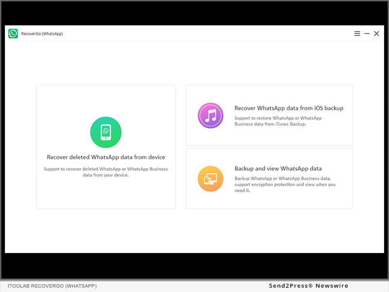 iToolab New Release: RecoverGo (WhatsApp) to Restore Deleted