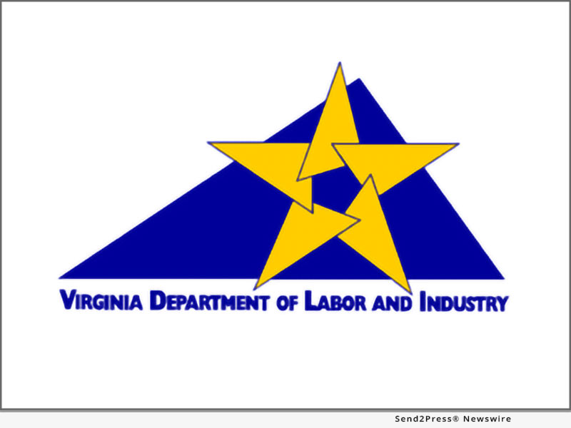 News from Virginia Department of Labor and Industry
