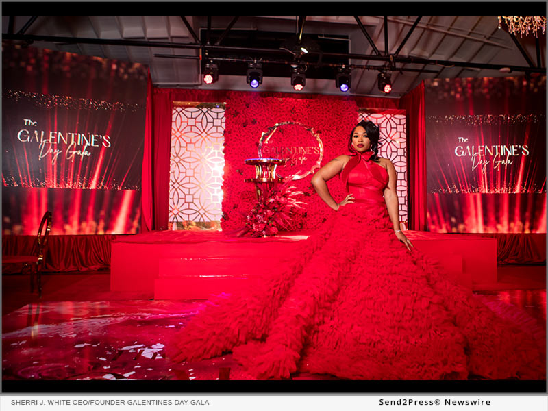 Sherri J. White CEO/Founder Galentines Day Gala