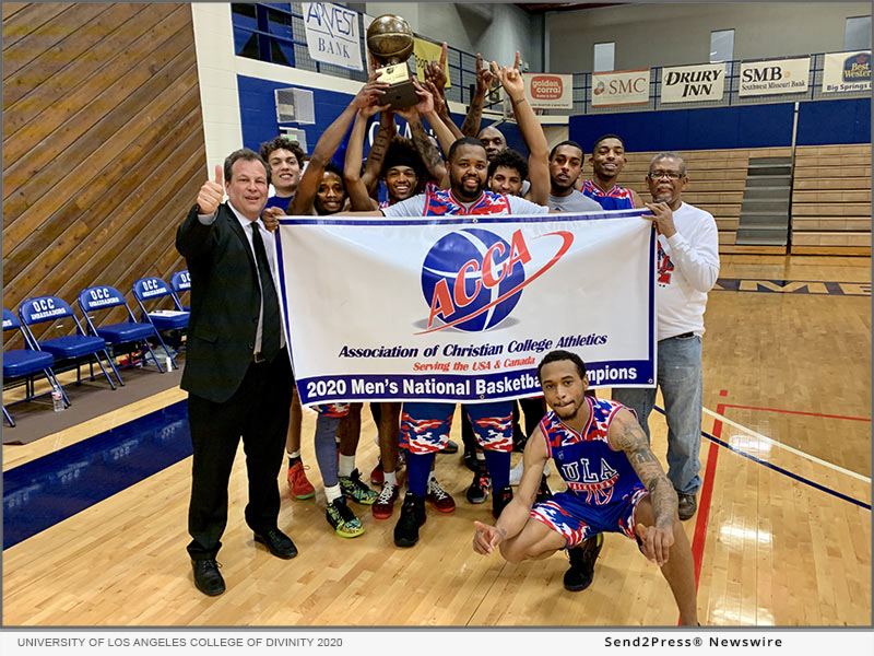 The only National Champions of 2020 - University of Los Angeles College of Divinity