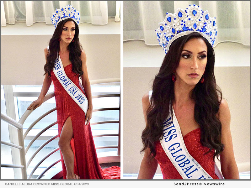 Danielle Alura crowned Miss Global USA 2023