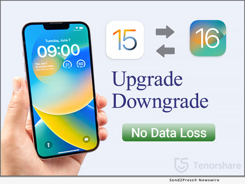 Tenorshare iOS 16 upgrade/downgrade solution