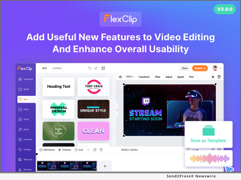 FlexClip Video Editing