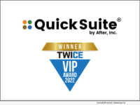 QuickSuite - TWICE VIP Award 2022