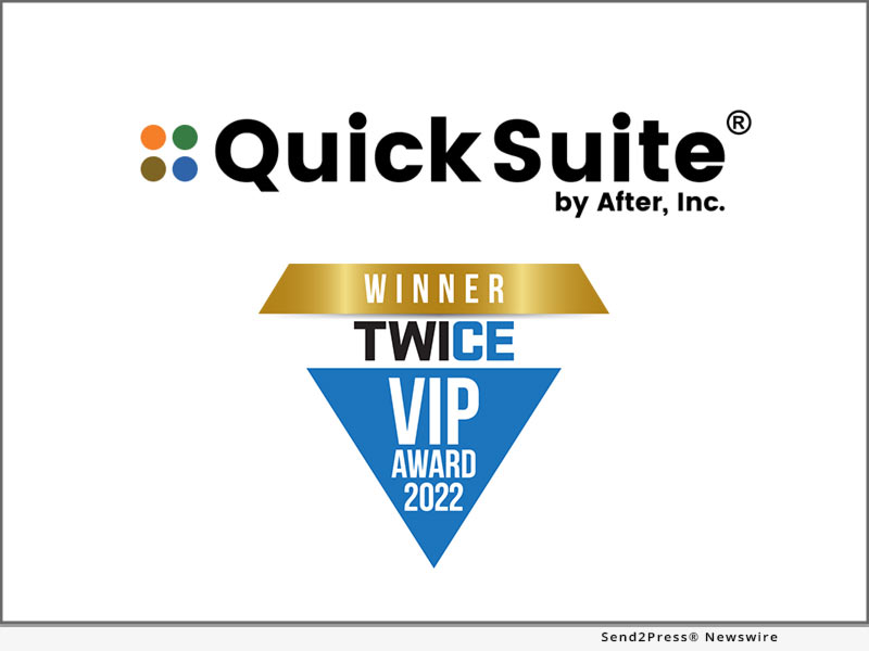 QuickSuite - TWICE VIP Award 2022