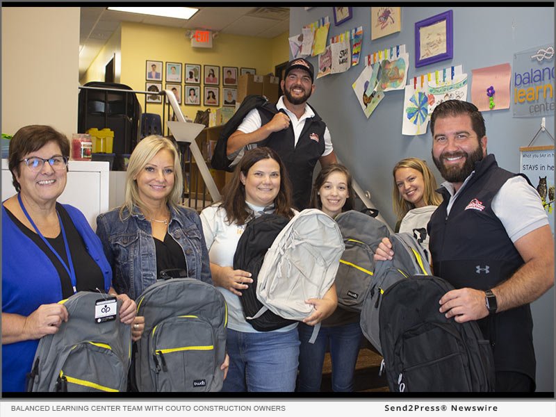 Newswire: Couto Construction Donates 200+ Backpacks in Back-to-School Campaign