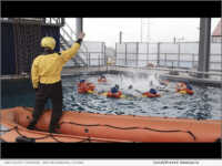 FMTC Safety trainees - GWO Sea Survival Course