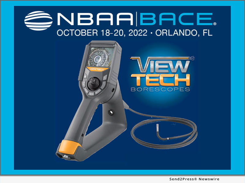 ViewTech Borescopes at NBAA BACE 2022