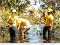 Scientology Disaster Response Teams providing relief from Hurricane Ian