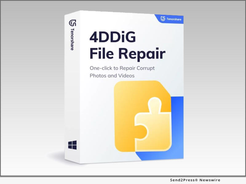 New Release: Tenorshare 4DDiG File Repair - Make Video and Photo