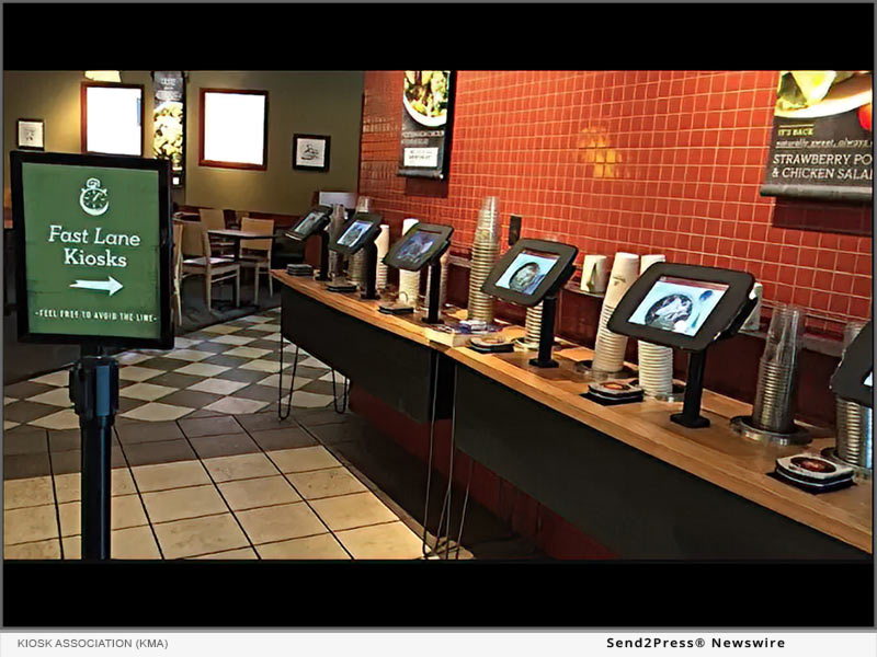 KIOSK ASSOCIATION: Fast Lane Kiosks at Panera