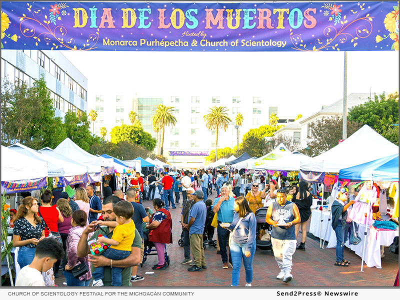 Church of Scientology hosted Dia de Los Muertos festival for the Michoacan Community