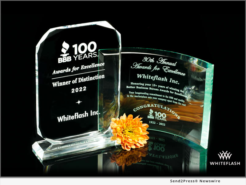 Whiteflash Honored by BBB for 18 years of Excellence