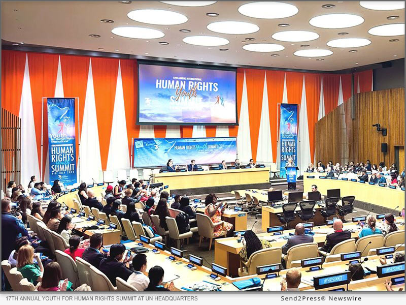 17th annual Youth for Human Rights Summit at United Nations Headquarters