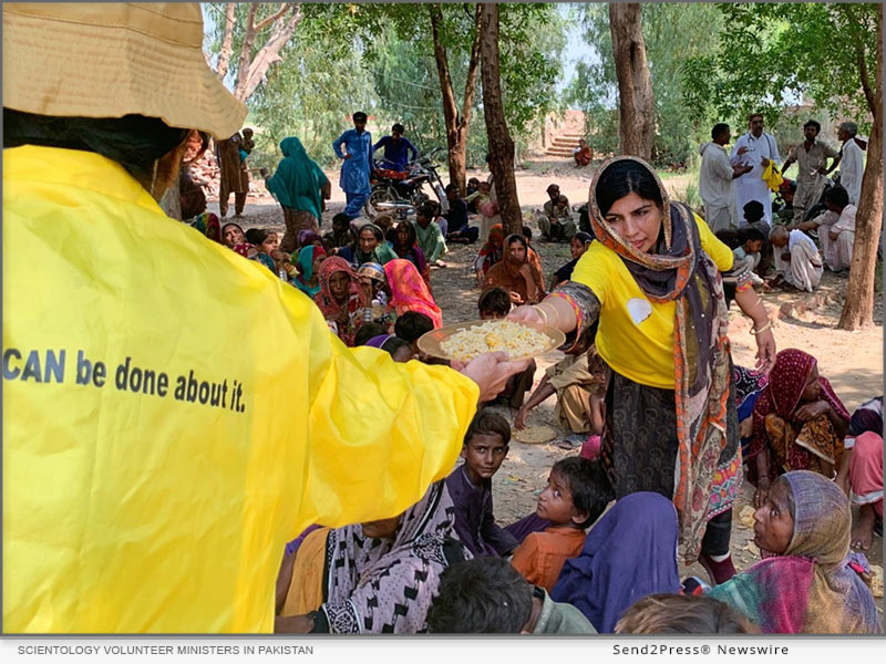 Scientology Volunteer Ministers provided relief to victims of Pakistan’s devastating floods
