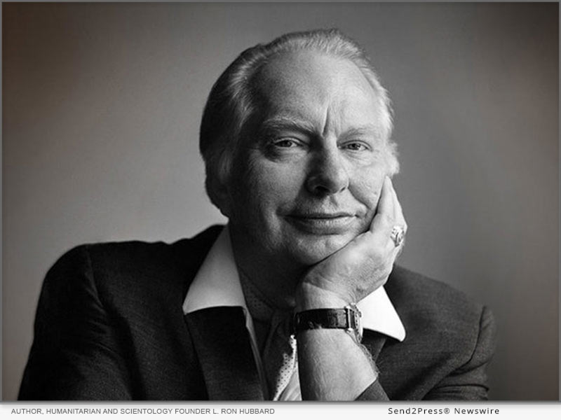 Author, humanitarian and Scientology Founder L. Ron Hubbard