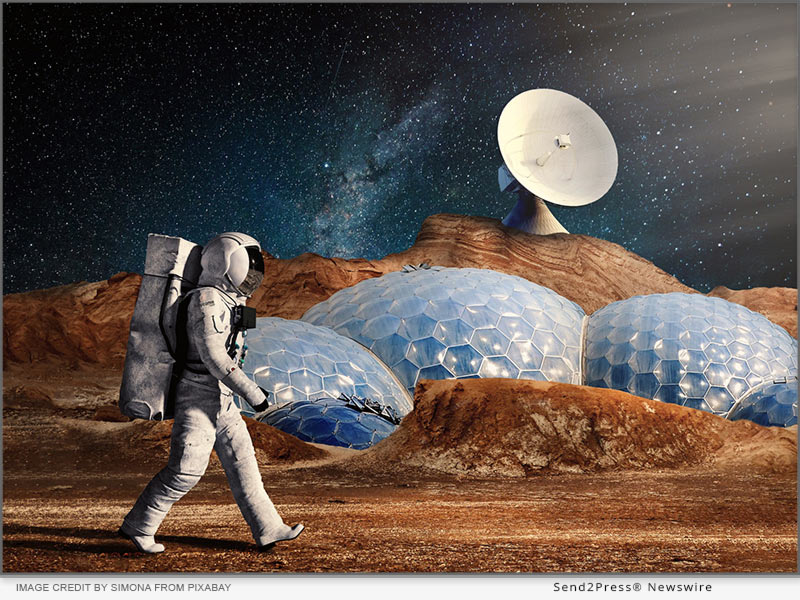 Real Estate Astronaut on Mars - Image Credit by Simona from Pixabay