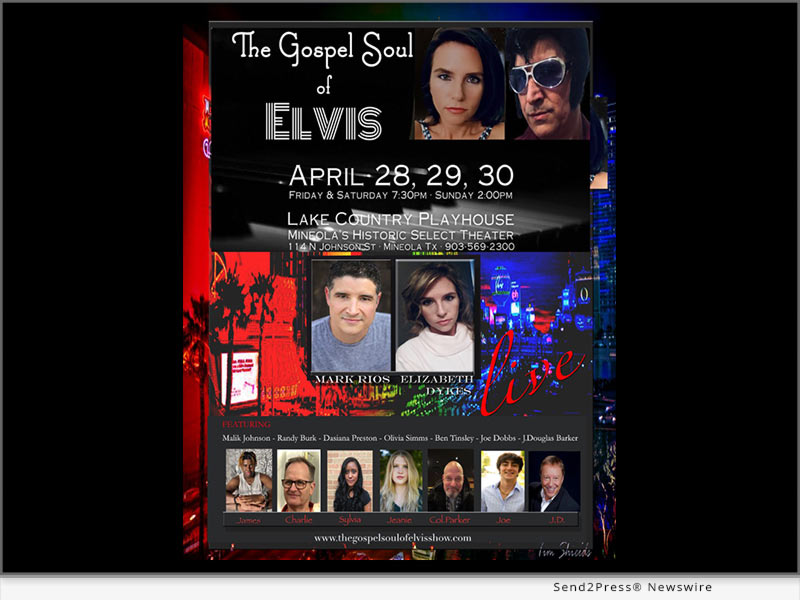 The official poster for Mark Rios' 'The Gospel Soul of Elvis'