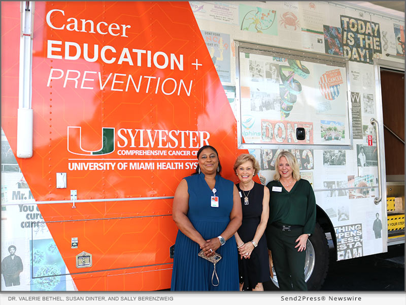 Dr. Valerie Bethel, Susan Dinter, and Sally Berenzweig