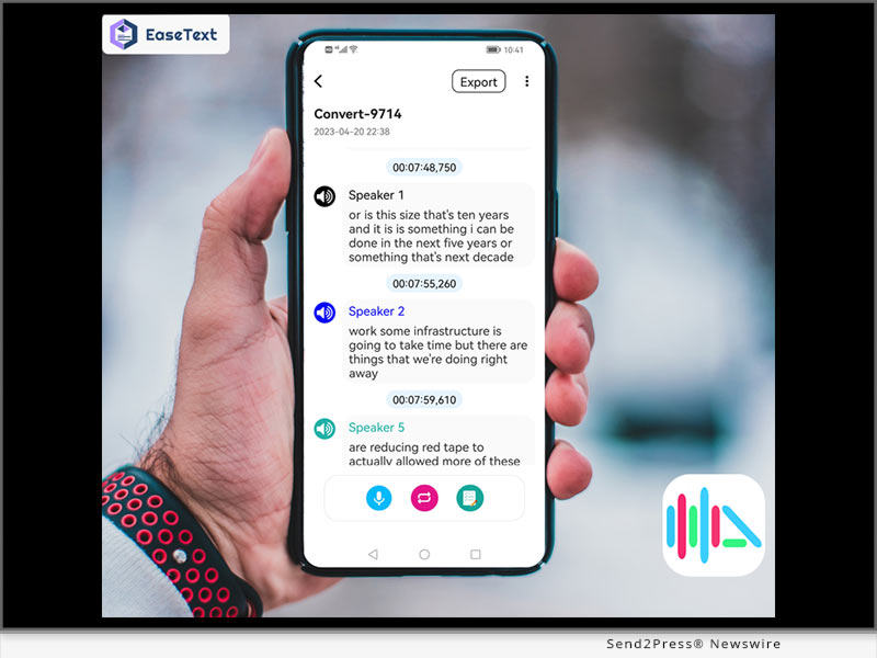 EaseText Audio to Text Coverter for Android
