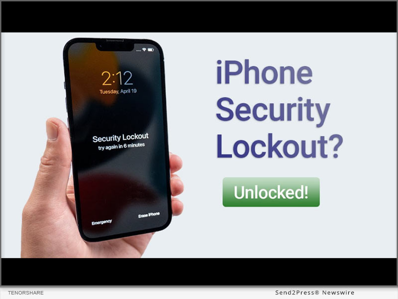 Fix Security Lockout on iPhone with Tenorshare 4uKey