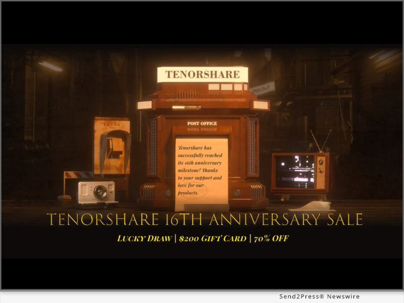 Tenorshare 16th Anniversary Sale