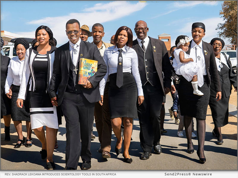 Rev. Shadrack Lekoana introduces Scientology tools in South Africa