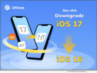 UltFone - one click downgrade iOS 17 to iOS 16
