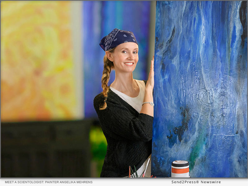 MEET A SCIENTOLOGIST: painter Angelika Mehrens