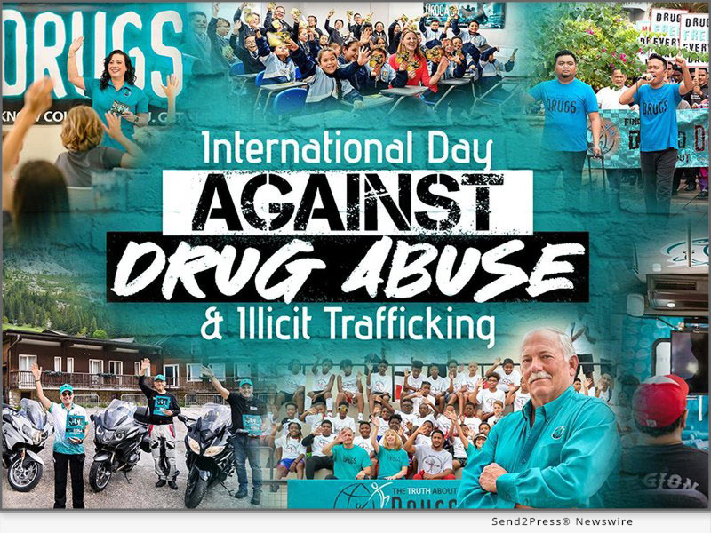 Scientology Network marks International Day Against Drug Abuse and Illicit Trafficking