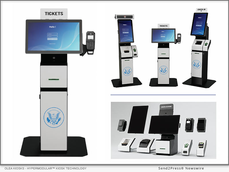 Olea Kiosks Launches its HYPERMODULAR Kiosk Technology