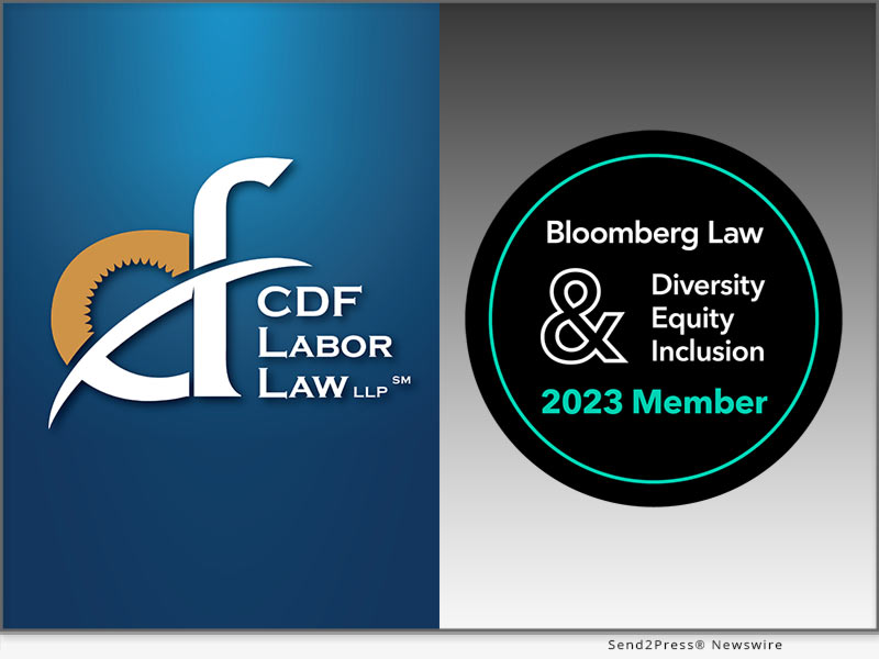 CDF Labor Law LLP Named to Bloomberg Law 3rd Annual Diversity, Equity, and Inclusion Framework