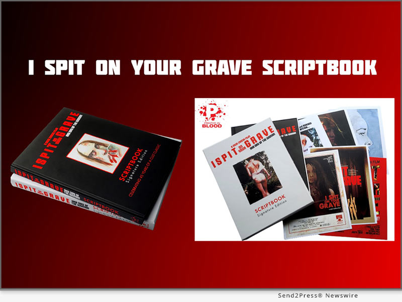 I Spit On Your Grave Scriptbook from Printed in Blood