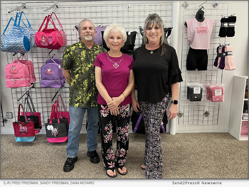 Left to Right, Fred Friedman, Sandy Friedman, Dana Notario.