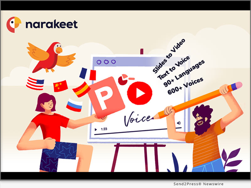 Narakeet makes it easy to tailor videos to global audiences
