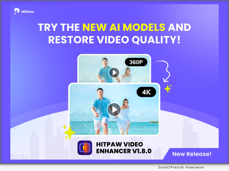 HitPaw Video Enhancer v1.8.0