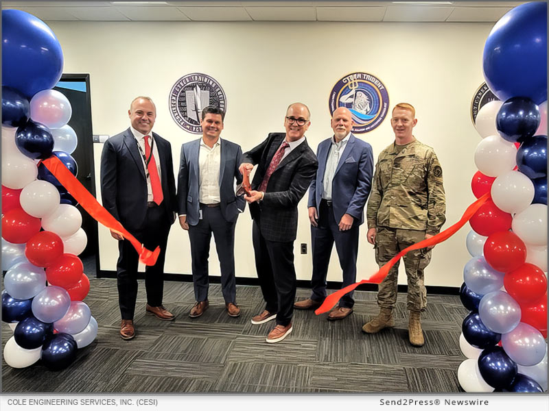 Left to right: Michael Nockunas (Sr. Program Manager, CESI); Jason Cole (VP GNS, By Light); Bob Donahue (CEO, By Light); Mike Bowser (COO, By Light); and Keynote Speaker COL Cason Green (U.S. Cyber Command).