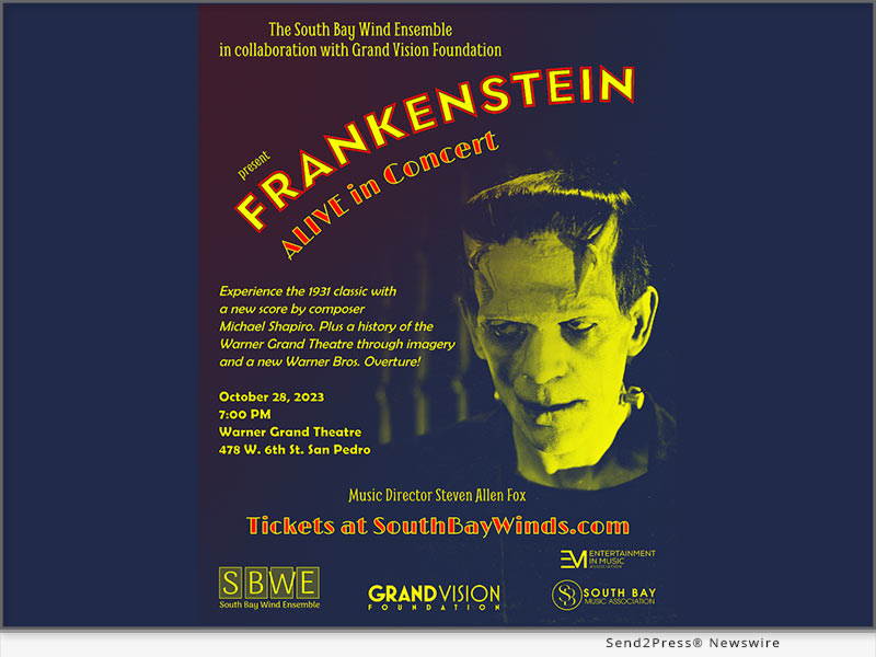 South Bay Wind Ensemble present Frankenstein Alive in Concert