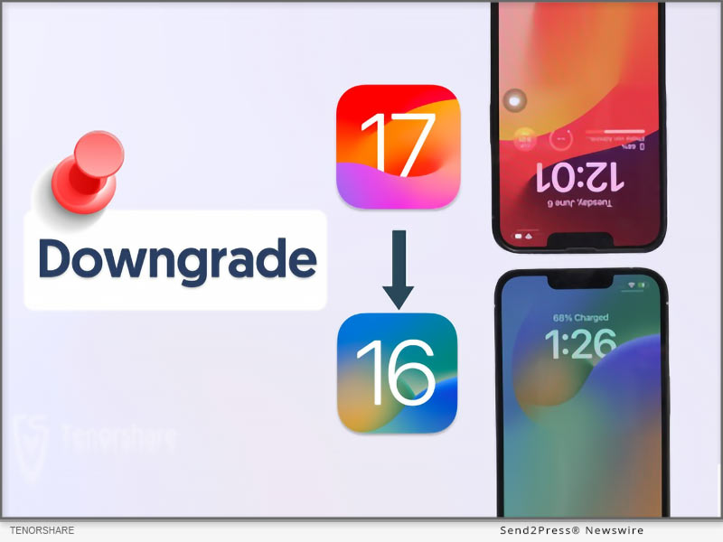 Tenorshare - downgrade iOS 17 to iOS 16