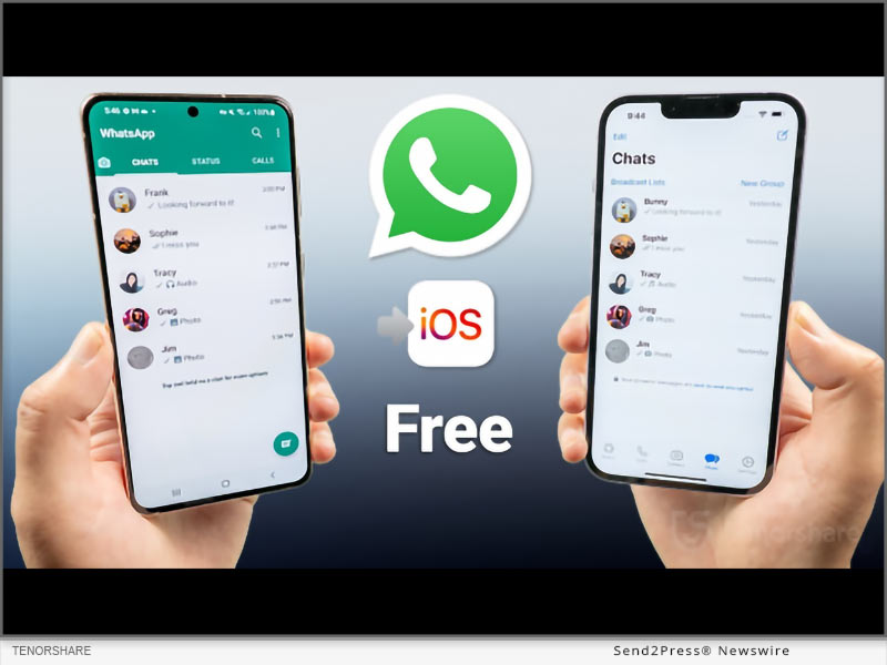 Tenorshare: How to Transfer WhatsApp from Android to iPhone 15