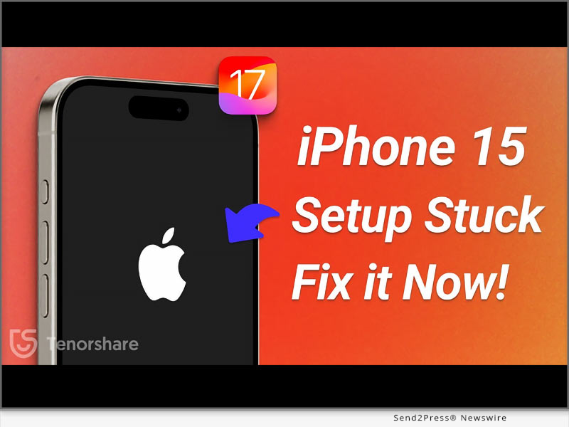 Tenorshare iPhone 15 Setup Fix