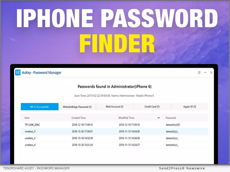Tenorshare 4uKey - Password Manager