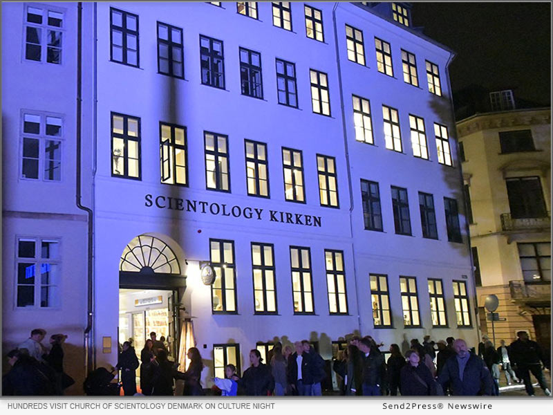 Hundreds visit Church of Scientology Denmark on Culture Night